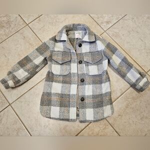 Girls Size Small Peacoat